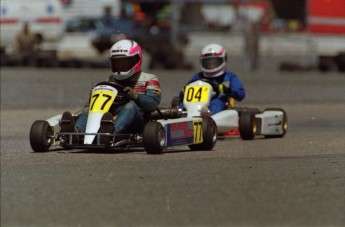 Retour dans le passé - Karting à Sanair - printemps 1993