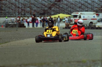 Retour dans le passé - Karting à Sanair - printemps 1993