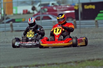Retour dans le passé - Karting à Sanair - printemps 1993
