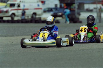 Retour dans le passé - Karting à Sanair - printemps 1993