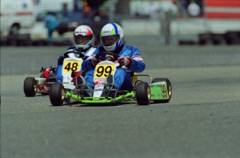 Retour dans le passé - Karting à Sanair - printemps 1993
