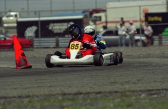 Retour dans le passé - Karting à Sanair - printemps 1993