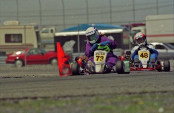 Retour dans le passé - Karting à Sanair - printemps 1993
