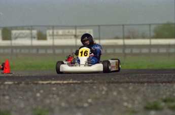 Retour dans le passé - Karting à Sanair - printemps 1993