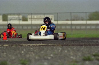 Retour dans le passé - Karting à Sanair - printemps 1993