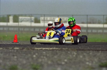 Retour dans le passé - Karting à Sanair - printemps 1993
