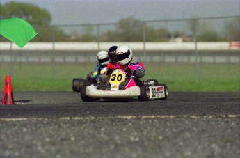 Retour dans le passé - Karting à Sanair - printemps 1993