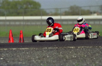 Retour dans le passé - Karting à Sanair - printemps 1993