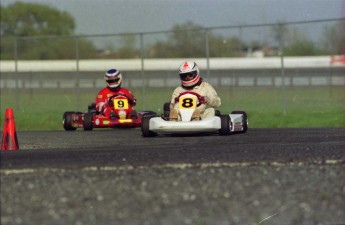 Retour dans le passé - Karting à Sanair - printemps 1993
