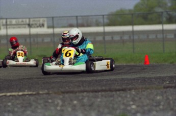 Retour dans le passé - Karting à Sanair - printemps 1993