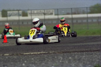 Retour dans le passé - Karting à Sanair - printemps 1993
