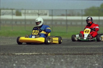 Retour dans le passé - Karting à Sanair - printemps 1993