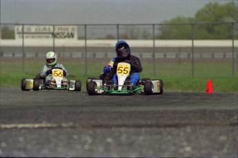 Retour dans le passé - Karting à Sanair - printemps 1993