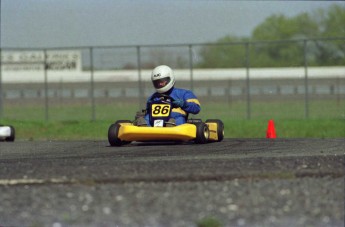 Retour dans le passé - Karting à Sanair - printemps 1993