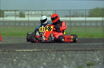 Retour dans le passé - Karting à Sanair - printemps 1993