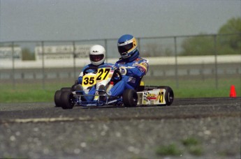 Retour dans le passé - Karting à Sanair - printemps 1993
