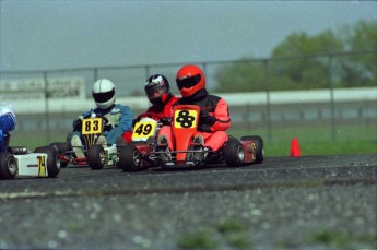 Retour dans le passé - Karting à Sanair - printemps 1993