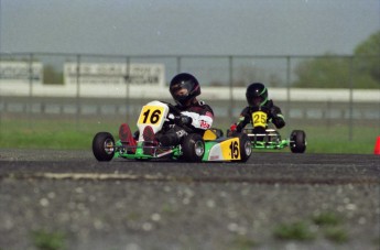 Retour dans le passé - Karting à Sanair - printemps 1993
