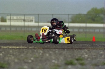 Retour dans le passé - Karting à Sanair - printemps 1993