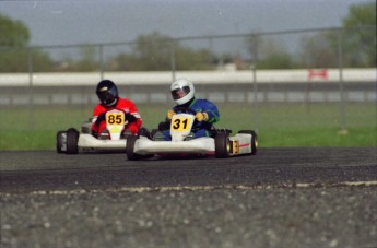 Retour dans le passé - Karting à Sanair - printemps 1993