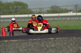 Retour dans le passé - Karting à Sanair - printemps 1993