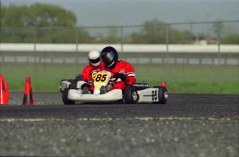 Retour dans le passé - Karting à Sanair - printemps 1993