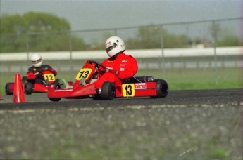 Retour dans le passé - Karting à Sanair - printemps 1993