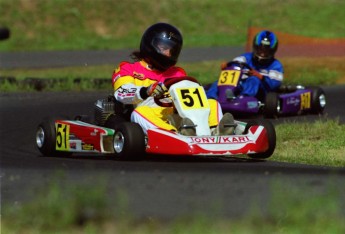 Retour dans le passé - Karting à Pointe-du-Lac - Août 1995