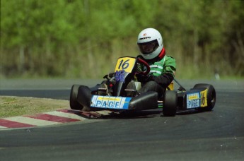 Retour dans le passé - Karting à St-Hilaire - Printemps 1996