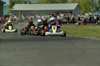 Retour dans le passé - Karting à St-Hilaire - Printemps 1996