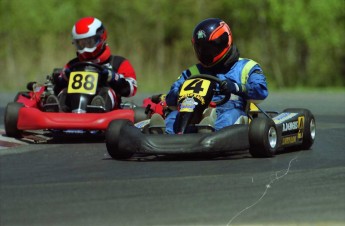 Retour dans le passé - Karting à St-Hilaire - Printemps 1996