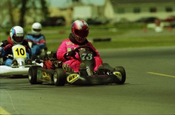 Retour dans le passé - Karting à St-Hilaire - Printemps 1996