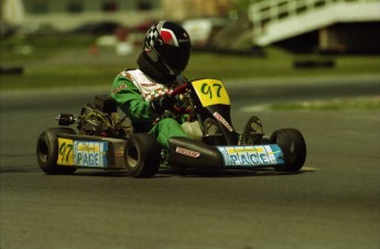 Retour dans le passé - Karting à St-Hilaire - Printemps 1996