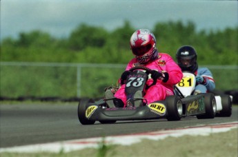 Retour dans le passé - Karting à Pointe-du-Lac - Juin 1996