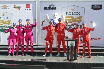 24 Heures de Daytona 2024 - Podiums