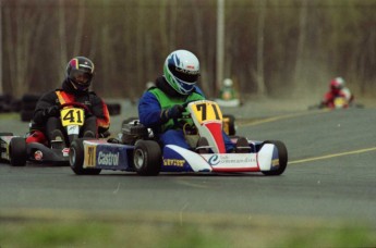 Retour dans le passé - Karting à St-Hilaire - mai 1996