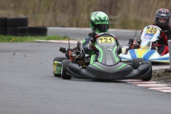 Karting à St-Hilaire- Coupe de Montréal #1 - En piste