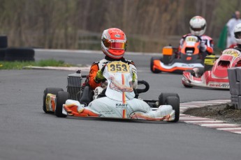 Karting à St-Hilaire- Coupe de Montréal #1 - En piste