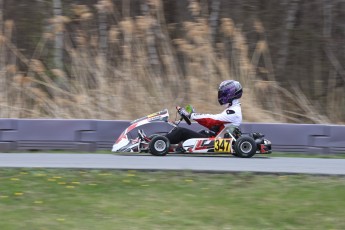 Karting à St-Hilaire- Coupe de Montréal #1 - En piste