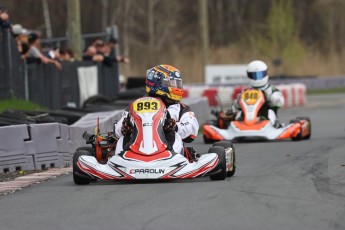 Karting à St-Hilaire- Coupe de Montréal #1 - En piste