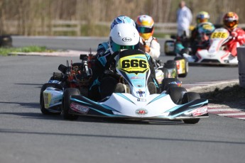 Karting à St-Hilaire- Coupe de Montréal #1 - En piste