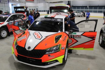 Rallye Baie-des-Chaleurs - Préparatifs et départ protocolaire