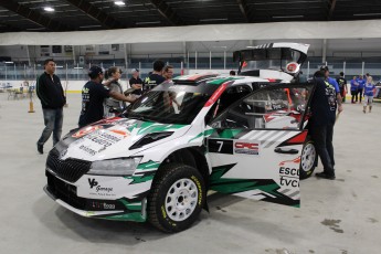 Rallye Baie-des-Chaleurs - Préparatifs et départ protocolaire