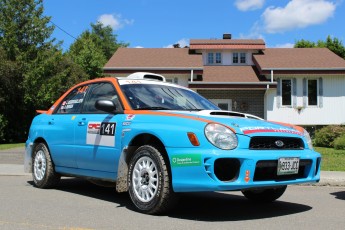 Rallye Baie-des-Chaleurs - Préparatifs et départ protocolaire
