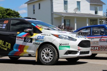 Rallye Baie-des-Chaleurs - Préparatifs et départ protocolaire