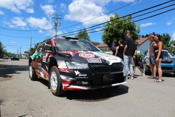 Rallye Baie-des-Chaleurs - Préparatifs et départ protocolaire