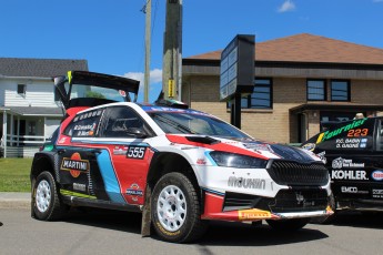 Rallye Baie-des-Chaleurs - Préparatifs et départ protocolaire
