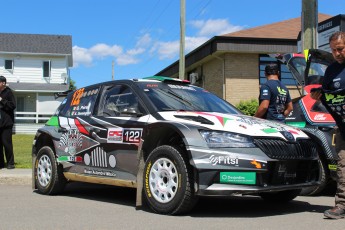 Rallye Baie-des-Chaleurs - Préparatifs et départ protocolaire