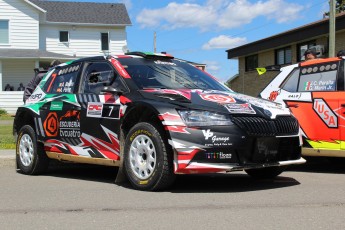 Rallye Baie-des-Chaleurs - Préparatifs et départ protocolaire