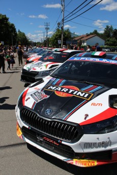 Rallye Baie-des-Chaleurs - Préparatifs et départ protocolaire